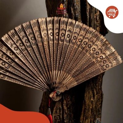 Quạt Trầm Hương Cỡ Lớn - TH013