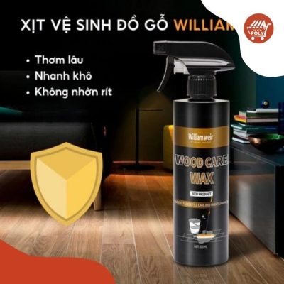 Xịt vệ sinh đồ gỗ – William We - WW011